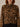 Blouse tendance à imprimé léopard – Camel