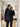Gilet sans manches en fausse fourrure zippé – Noir