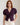 Elegante damesblouse – Pruim