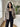 Kort damesjack van imitatiebont met oversized kraag - taupe